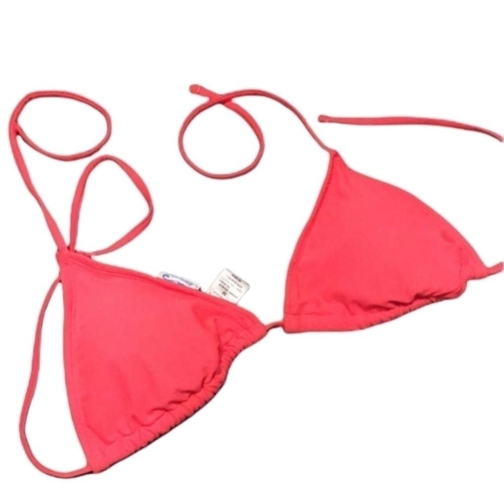 California waves bikini swim top